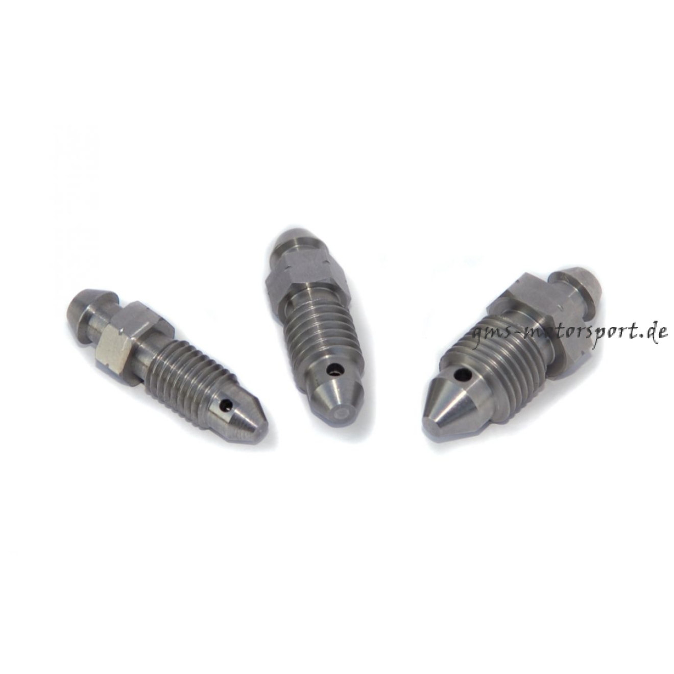 HEL Performance M10x1.00 Stainless Steel Bleed Nipples - 4 Pack With Covers, HEL1004W