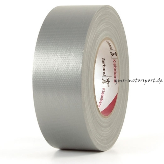 GERBAND-Gewebeband Typ 250 - 50mm x 50m Siüber