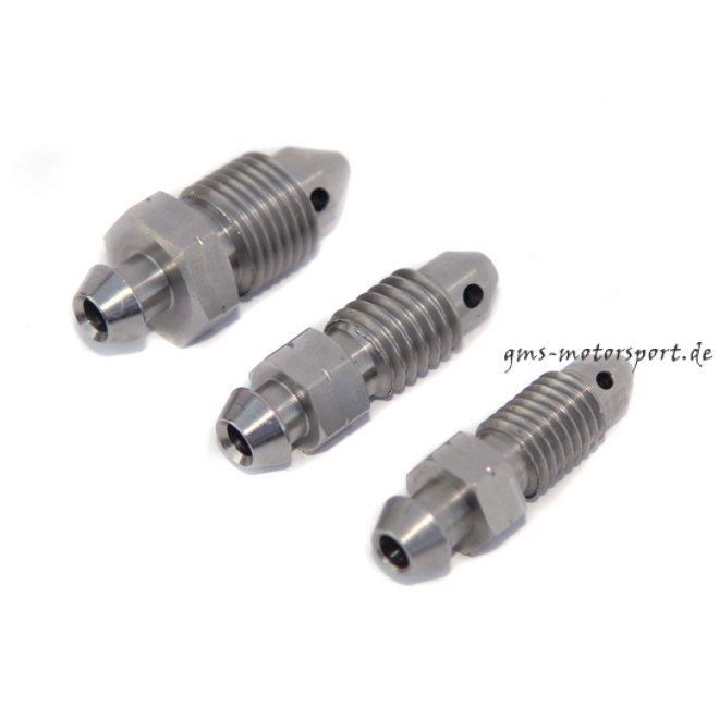 HEL nipplo di spurgo in acciaio inox M7x1,00