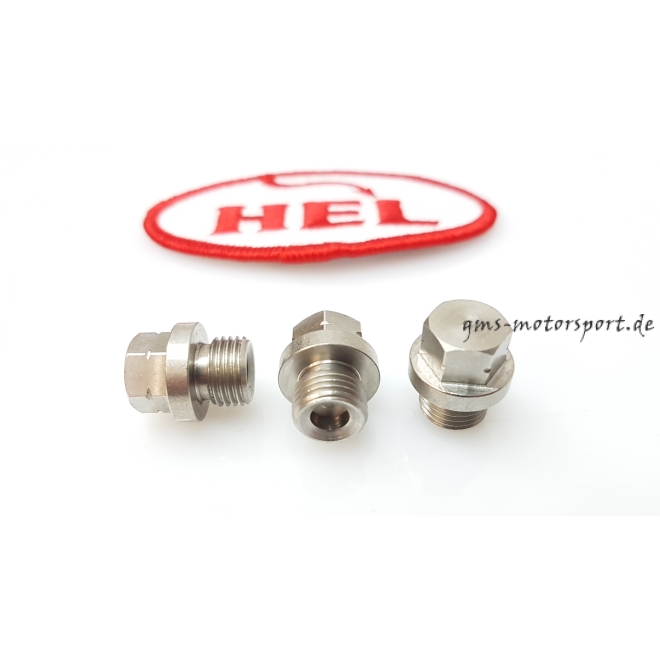 HEL tappo di chiusura in acciaio inox 38 "x24UNF