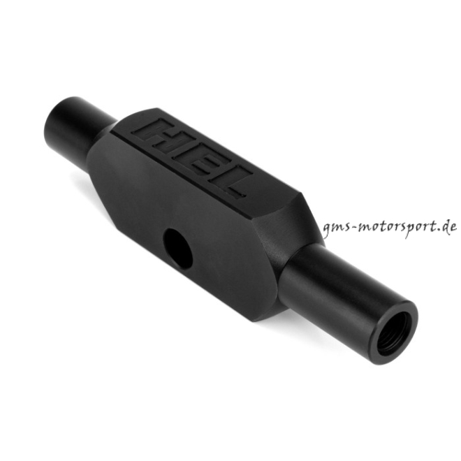 Distributore HBS-01, 2 vie, alluminio, nero