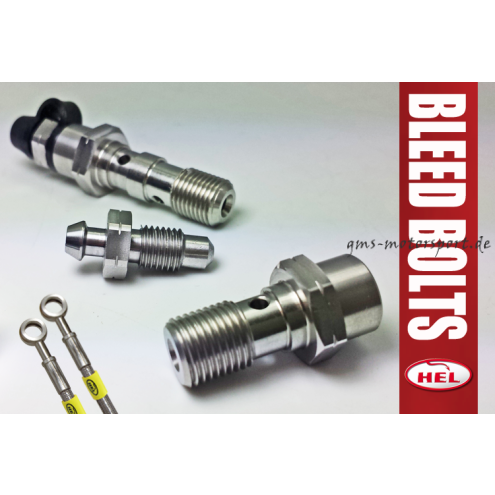 HEL vite cava di spurgo in acciaio inox M10x1,00