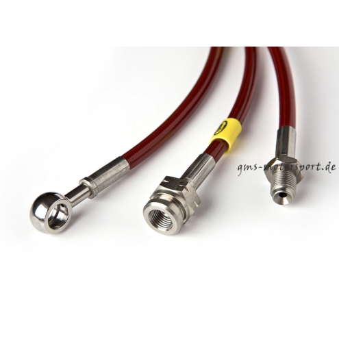 Tubo freno HEL per Volkswagen Passat MK6 1.9 TDi con dischi anteriori da 288 mm e 312 mm, 2000-2005, 4 pezzi, come l’originale