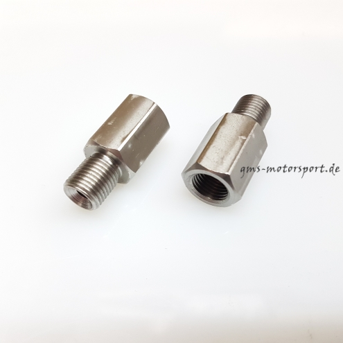 Distanziale HEL in acciaio inossidabile con filettatura M10x1,00 INTERNA/ESTERNA