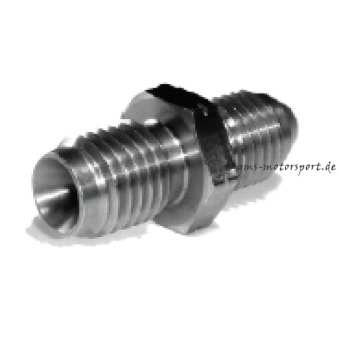 Raccordo doppio M10x1,25-M10x1,25, acciaio inossidabile