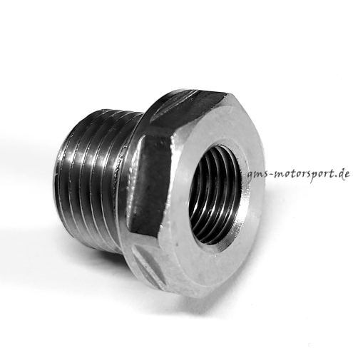 Adattatore HEL in acciaio inossidabile SSCB-M14x1,25-M10x1,00