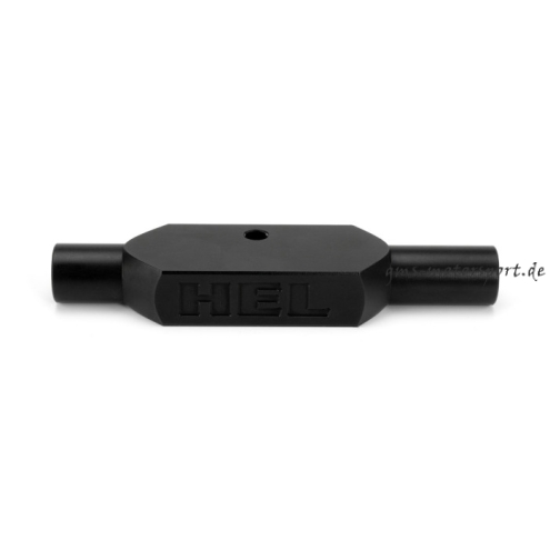 Distributore HBS-01, 2 vie, alluminio, nero