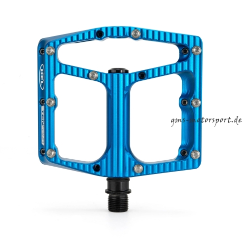 HEL x Carder TenFour Billet Flat Pedale - Azure Blue