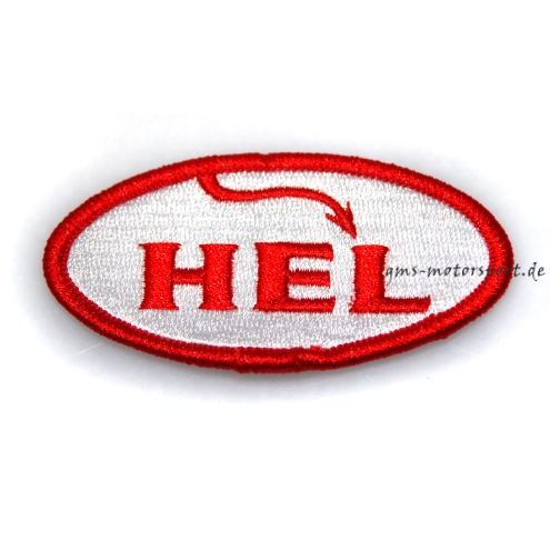 HEL-AUFNAEHER, tessuto, ricamato