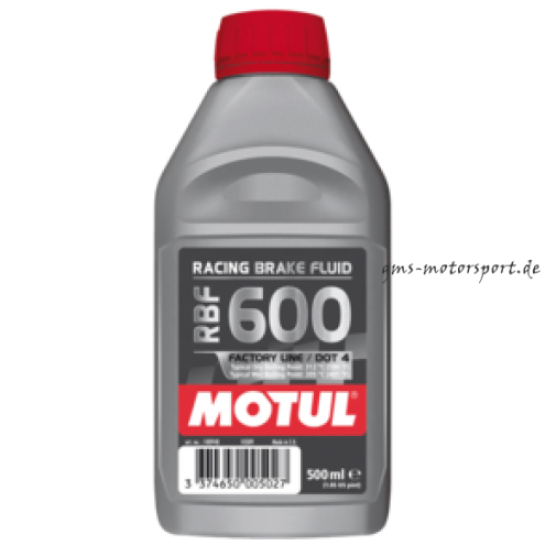 Liquido per freni MOTUL DOT4 - RACING - RBF600, 0,5 litri