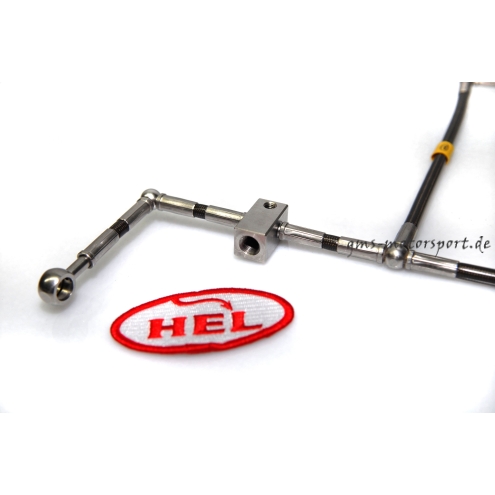 Kit tubi freno su misura per moto, ruota anteriore, 5 pezzi. Datarecording-TEE-ELBOW
